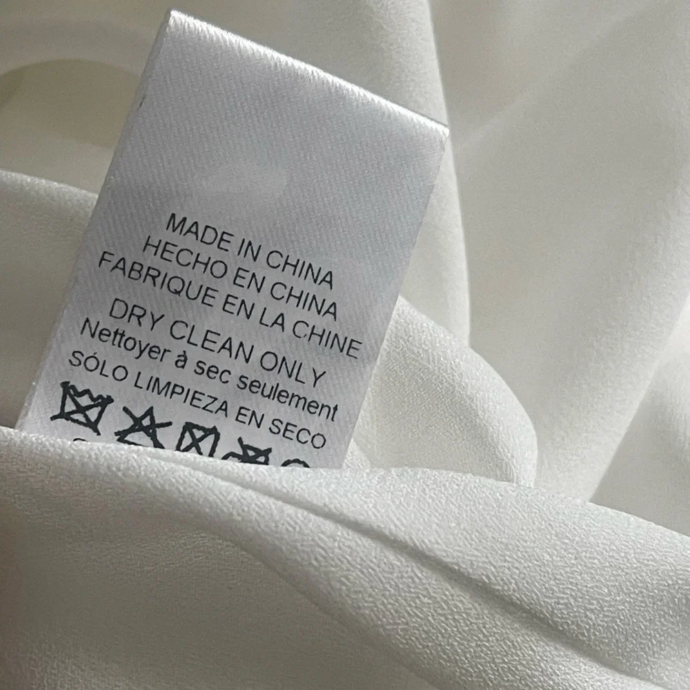 Greylin White Sleeveless‎ Jumpsuit